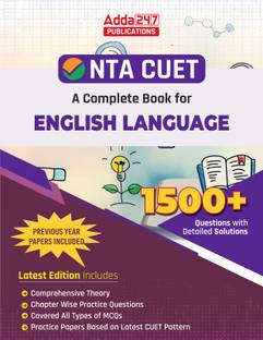 CUET UG 2025 English Language Book With Previous Year Papers And 1500+ Questions