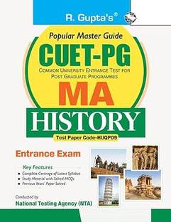 CUET-PG: MA-History/MA-History & Archaeology Entrance Exam Guide Paperback