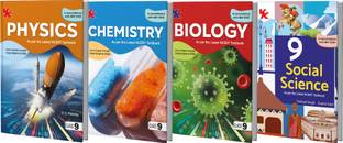 Physics, Chemistry, Biology, Social Science Book For Class 9 (Set Of 4 Books) | CBSE (NCERT Solved) | NEP | Examination 2025-26 | By VK Global Publications