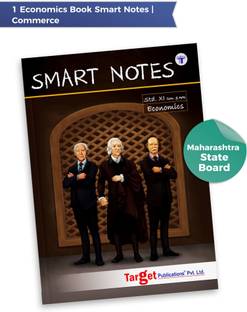 Std 11th Economics Book | Smart Notes | English Medium| FYJC Commerce Books | Maharashtra State Board | XI Eco Book Includes Smart Codes, Smart Recaps And QR Codes For Reference Content