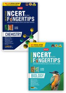 MTG Objective NCERT At Your FINGERTIPS For NEET - Physics, Biology (Set Of 2 Books) | NCERT NEET Trend Indicator | NEET Books (Based On NEET Rationalised Syllabus - Latest & Revised Edition 2024-2025)