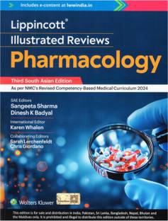 Lippincott® Illustrated Reviews: Pharmacology, 3rd South Asian Edition
