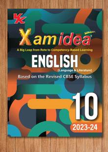 Xam Idea English Class 10 Book | CBSE Board | Chapterwise Question Bank | Based On Revised CBSE Syllabus | NCERT Questions Included | 2023-24 Exam
