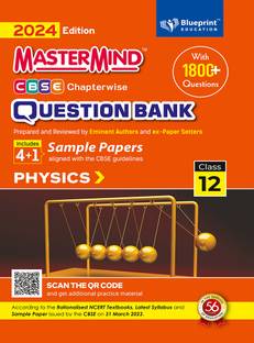 Physics Cbse Question Bank Class 12 With Cbse Sample Paper For 2024 Exams By Master Mind Based On CBSE Syllabus Released On 19 July 2023