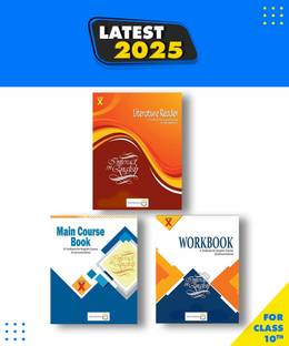 Interact In English Main Course Book MCB Plus Literature Reader Plus Workbook -A Textbook For English Course Communicative For CBSE Class 10 Combo Perfect, JMD Books|New Latest Edition For 2025-2026