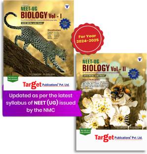 NEET UG Absolute Biology Vol 1 & 2 For Medical Entrance Exam 2026 | Chapterwise MCQs With Solutions | As Per Latest Syllabus Prescribed By NMC | Set Of 2 Books