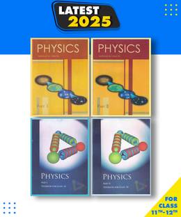Physics Part-I & II Class 11 NCERT,Physics Part-I & II Class 12 NCERT Paperback, S P B PATNA|New Latest Edition For 2025-2026
