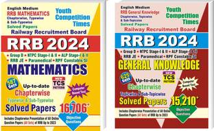 YCT RRB MATH + GK (English Medium) 2024