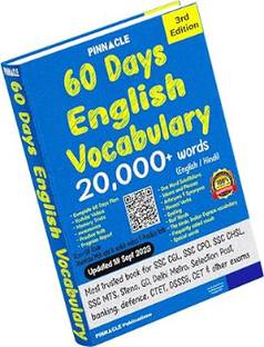 Pinnacle SSC 60 Days English Vocabulary 3rd Edition