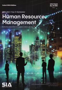 Human Resource Management MBA I-Year II-Sem OU As Per The Latest (2023-24) Syllabus (CBCS & AICTE) Latest 2024 Edition