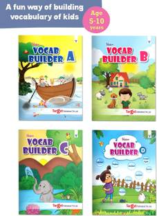 Blossom English Vocabulary Books For 5 To 10 Year Old Kids | Vocab Builder With Colourful Pictures And Activities For Children | Learn English Speaking And Writing | Set Of 4 Books