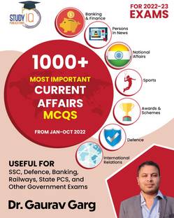 1000+ Most Important Current Affairs MCQs For 2022-2023 By Dr. Gaurav Garg | Current Affairs Book Jan-Oct 2022