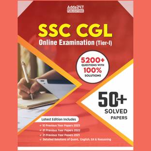 50+ SSC CGL Tier 1 Online Exam Self Study Guide Cum Practice Set Book 2024