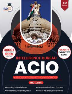Guide For IB ACIO Grade-II, Intelligence Bureau ACIO Grade-II 2025-24 Exam English Medium Guide