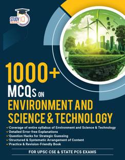 1000+ MCQs On Environment And Science & Technology For UPSC Civil Services Exam For State PCS Exams