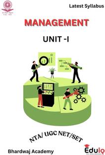 Eduiq Management Study Material Unit 1 To 10 With MCQs And Answers For UGC NET JRF And Asst. Professor Entrance