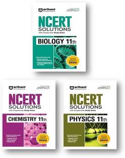 Arihant NCERT Solutions For Class 11th - Biology , Physics And Chemistry (3-Books Set) With Chapterwise Study Notes | Including Selected Questions Of DIKSHA App | Fully Updated As Per Latest NCERT Textbook