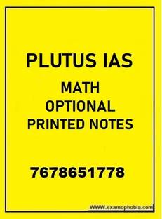 Plutus Ias Mathematics Optional Printed Notes