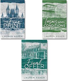 The Fine Print + Terms And Conditions + The Final Offer (Dreamland Billionaires Series Set Of 3 Books) Paperback (English) By Lauren Asher