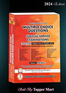 A Compendium Of Multiple Choice Questions For Judicial Service Examinations (Volume-2) Edition 2024 Edition 2024