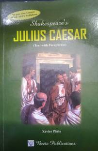 Julius Caesar ICSE Shakespeare,s( Text With Paraphrase ) As Per The Latest 2025 Examination