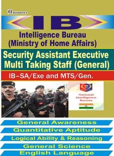 IB Security Assistant/ Executive & Multi Tasking Staff 2022-2023 Recruitment || Intelligence Bureau (Set Of 5 Books)