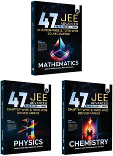 PW 47 Years Physics, Chemistry And Mathematics Combo Set Of 3 Books Chapterwise And Topicwise Solved Papers PYQ Of JEE Advanced 1978 To 2024 Paperback – 29 May 2024