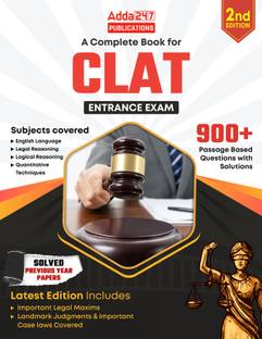CLAT Common Law Admission Test Companion (2024-25) 2nd Edition LAW Entrance Exam