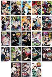 DEMON SLAYER COMPLETE BOOKS BOX SET VOLUMES 1-23 (Demon Slayer: Kimetsu No Yaiba)