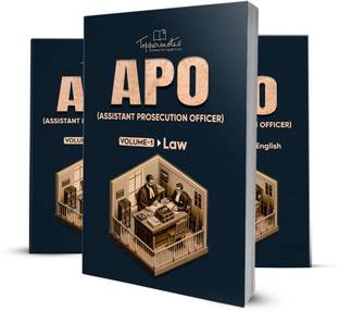 RPSC Assistant Prosecution Officer APO Exam Preparation Study Material Notes English Medium Set Of 3 Books Latest Edition