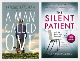 A Man Called Ove: The Life-Affirming Bestseller That Will Brighten Your Day + The Silent Patient(Set Of 2 Books) (Paperback, Alex Michaelides)