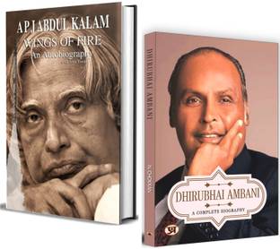 Wings Of Fire By Dr. APJ Abdul Kalam | Dhirubhai Ambani: A Complete Biography | Inspirational Stories Of Visionary Leaders, Offering Insights Into Success, Determination