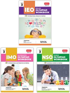 MTG NSO-IMO-IEO (Science, Mathematics & English) Olympiad Workbook Combo Class-3 (Set Of 3 Books) | MCQs, Previous Years Solved Paper & Achievers Section - SOF Olympiad Preparation Books For 2024-25 Exam