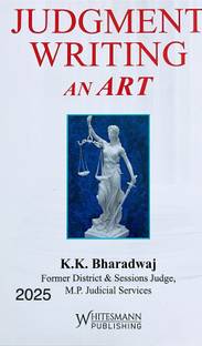 Judgment Writing An Art :- A Comprehensive Book For Judicial Service Examination