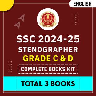 SSC Stenographer Grade C & D 2023 Complete Books Kit(English Printed Edition) By Adda247