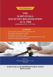 Karnataka Societies Registration Act, 1960 With Rules In English