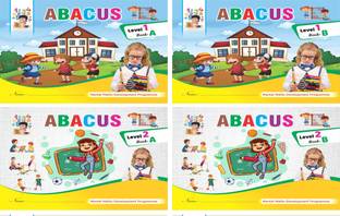 Abacus Book Level 1 To 2 A+B (4 Books)