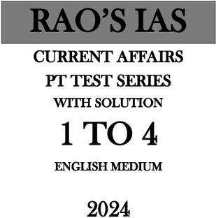 RAO'S IAS CURRENT AFFAIRS TEST SERIES FEBRUARY 2023 To MAY 2023 FOR UPSC 2024