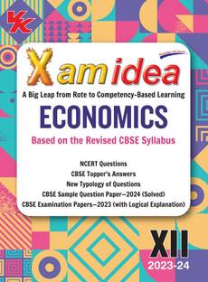 Xam Idea Economics Class 12 Book | CBSE Board | Chapterwise Question Bank | Based On Revised CBSE Syllabus | NCERT Questions Included | 2023-24 Exam Paperback