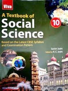 Viva A Textbook Of Social Science Class 10