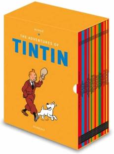 Tintin Paperback Boxed Set 23 Titles