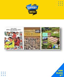 NCERT SST Social Science Combo Set For Class 6th English Medium Including History, Civics, Geography Paperback, Ncert|New Latest Edition For 2025-2026