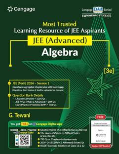 JEE Advanced Algebra with Free Online Assessments and Digital Content 2024