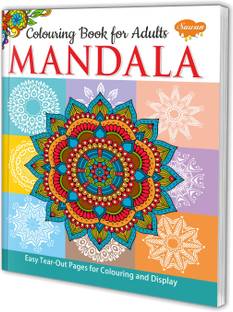 Colouring Book For Adults Mandala By Sawan