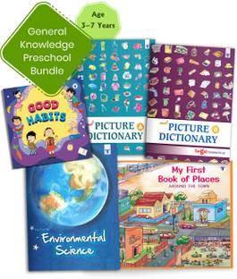 Nurture General Knowledge Books For Kids In English | 3 To 7 Year Old | GK Picture Books With Activities For Nursery And Primary Children | Picture Dictionary Books On Festivals And Celebrations Of India, Good Habits And EVS | Set A Of 5 Books