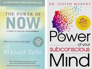 The Power Of Now + The Power Of Your Subconcious Mind (Combo Of 2 Books)