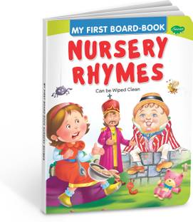 My First Board Books Nursery Rhymes | Big Size Board Book For Kids By Sawan