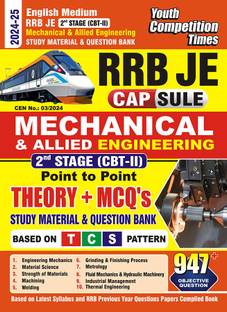 2024-25 RRB JE Mechanical & Allied Engineering Study Material 288 595 E