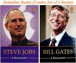 Steve Job: A Biography & Bill Gates: A Biography (Combo Set Of 2 Bestseller Books)