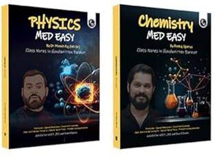 PW Physics, Chemistry Med Easy | Notes, Formulas, Tips & Tricks For NEET/JEE & Board Exams | MR Sir, Pankaj Sir Handwritten Notes Combo Set Of 2 Paperback